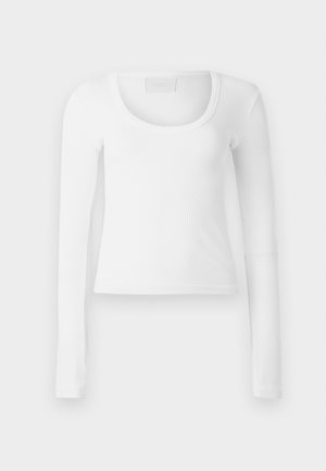 Citizens of Humanity MARA U NECK - Langarmshirt - white
