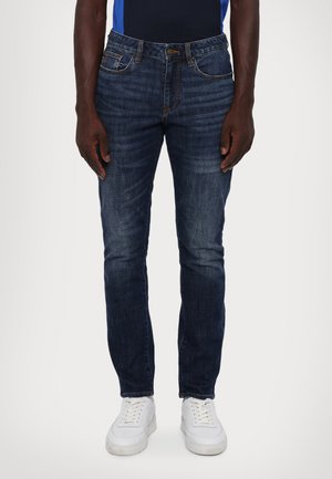 Jean droit - indigo denim
