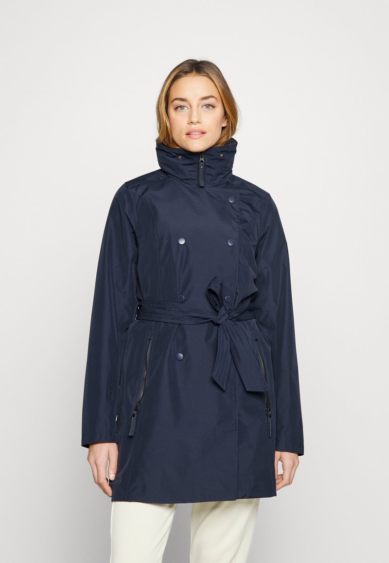 Helly Hansen - WELSEY II TRENCH - Cieta auduma jaka - navy, Palielināt