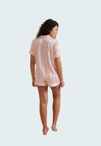 Chelsea Peers JACQUARD STRIPE SET - Pijama - pink