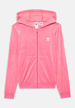 adidas Originals HOODIE - Sweatjakke - pink fusion/white