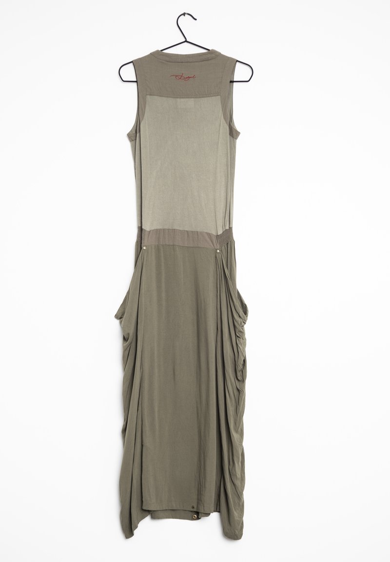 Desigual Vestido largo green/verde (Segunda mano)
