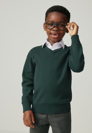 REGULAR FIT UNISEX SCHOOL - Jumper - green