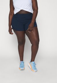 lululemon HOTTY HOT HIGH-RISE LINED 10CM - Träningsshorts - true navy