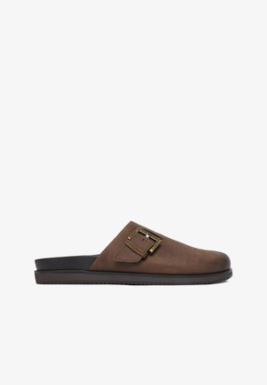 G-STAR, G STAR RAW MEN'S BROWN FLIP-FLOPS - Zuecos - brown