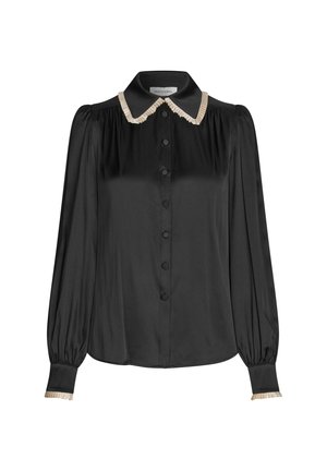 Bluza s gumbima - black porcelain