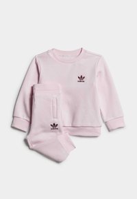adidas Originals CREW SET - Trenirka - clear pink   maroon