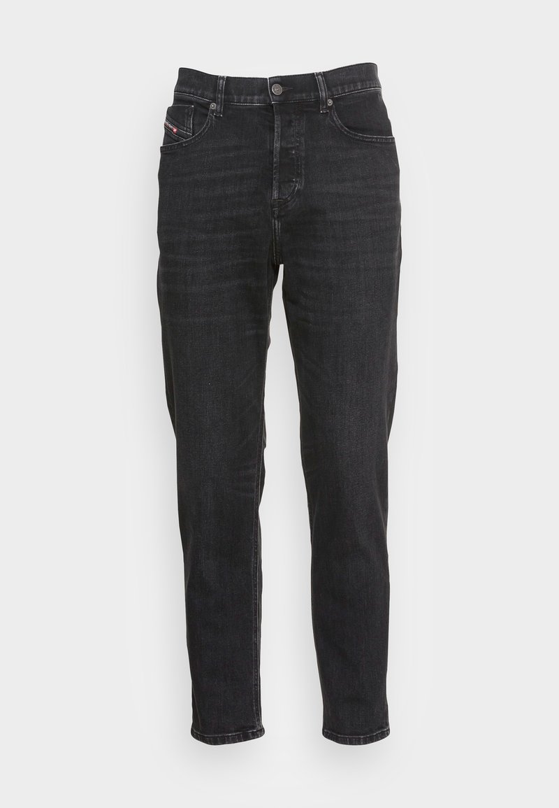 Diesel Jeans Tapered Fit zwart denim/blackdenim Diesel Jeans Tapered Fit zwart denim/blackdenim