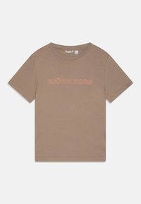 Björn Borg ESSENTIAL UNISEX - Nyomott mintás póló - roasted cashew