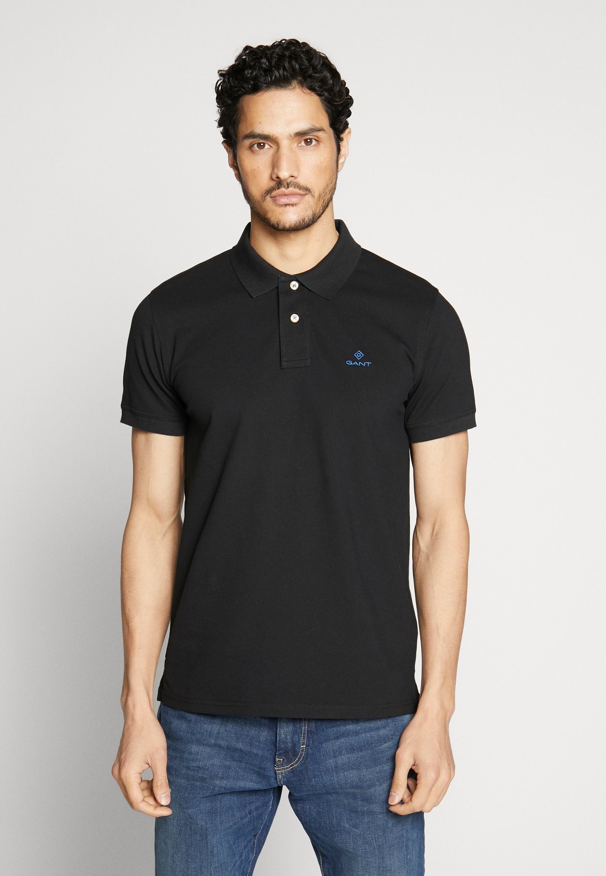 CONTRAST COLLAR RUGGER