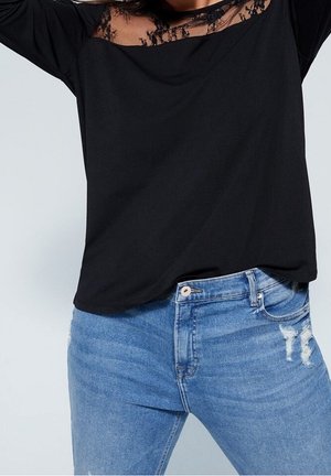 Bluse - black