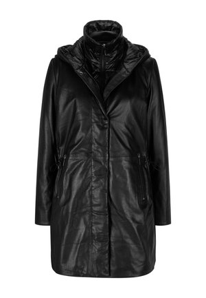 Leren jas - black