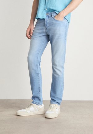 DELAWARE - Slim fit jeans - turquoise/aqua