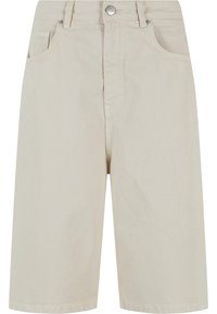 JUNAN BAGGY BASIC - Džinsiniai šortai - beige