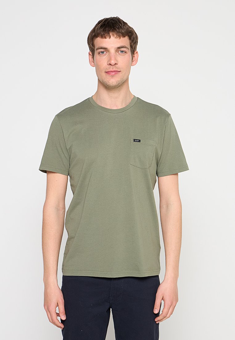 Lee T-shirt basic groen