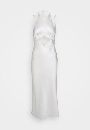 2-IN-1 HALTER DRESS - Robe de soirée - white