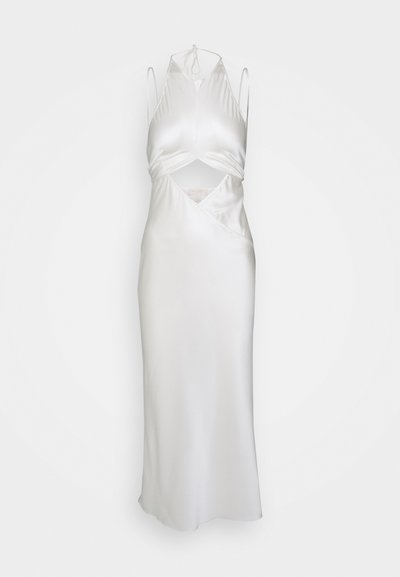 Materiel 2-IN-1 HALTER DRESS - Vestito elegante - white