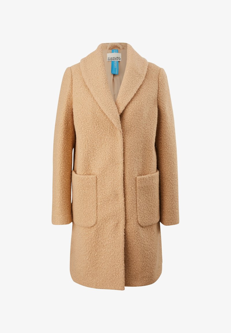 comma casual identity Cappotto corto - brown