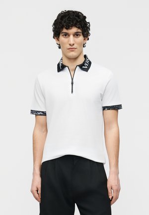 ZIP LOGOMANIA - Polokošeľa - white