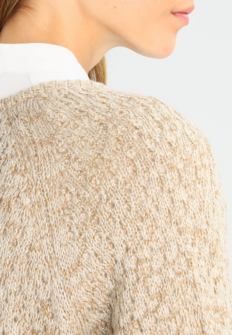 ICHI OLANDA - Cardigan - beige melange 