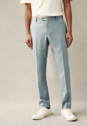 SKINNY FIT SMART - Stoffhose - light blue