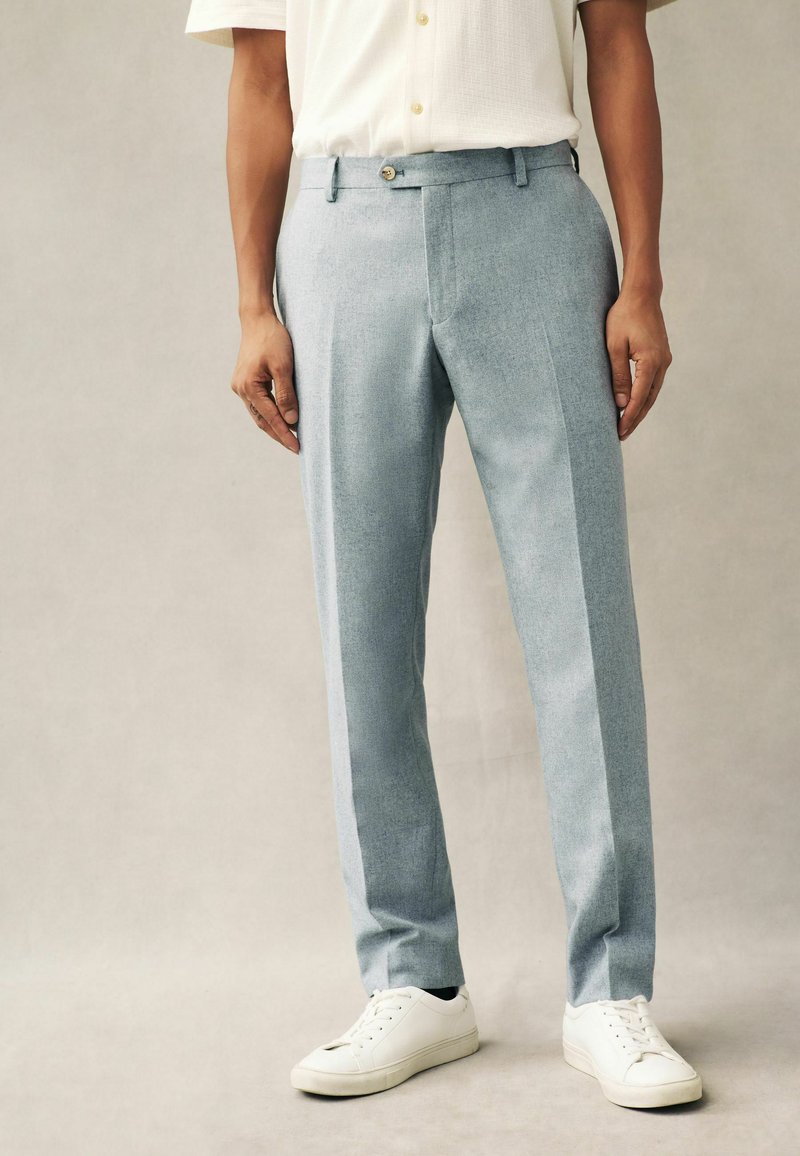 Next - SLIM FIT DONEGAL - Suit trousers - light blue, Enlarge