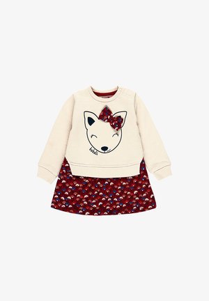 Robe pull - ecru