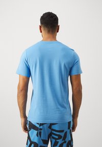 Jordan JUMPMAN SHORT SLEEVE CREW - Spordi T-särk - legend blue/white