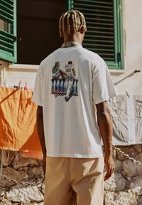 Solid PEHR - Print T-shirt - off white