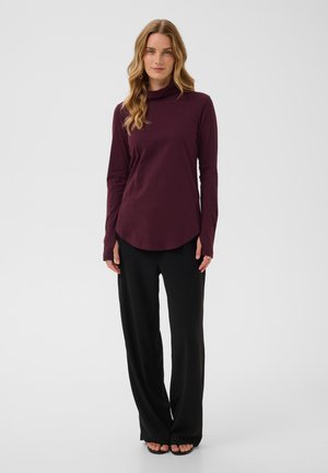 Love Copenhagen, LCDEVIKA ROLLNECK - T-shirt à manches longues - winetasting