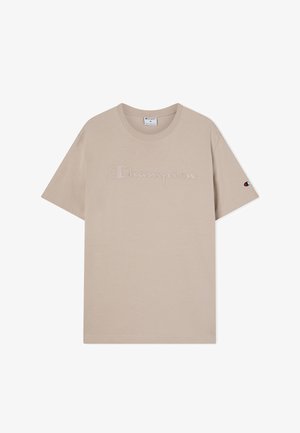 Champion, SPORTSWEAR STANDARD FIT - T-Shirt print - taupe