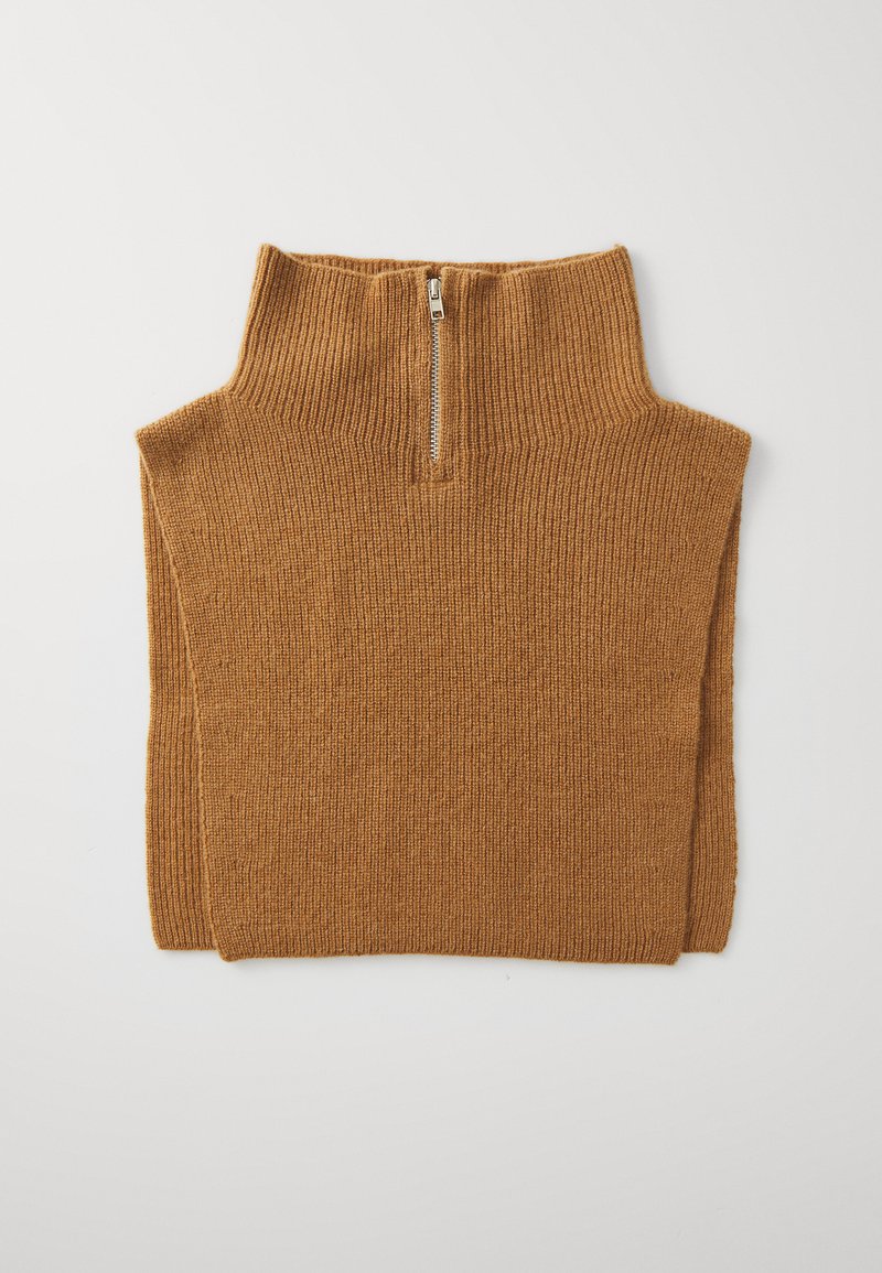 KNITID ZIP UP BIB - Sall - chestnut