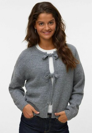 Kardigan - medium grey melange