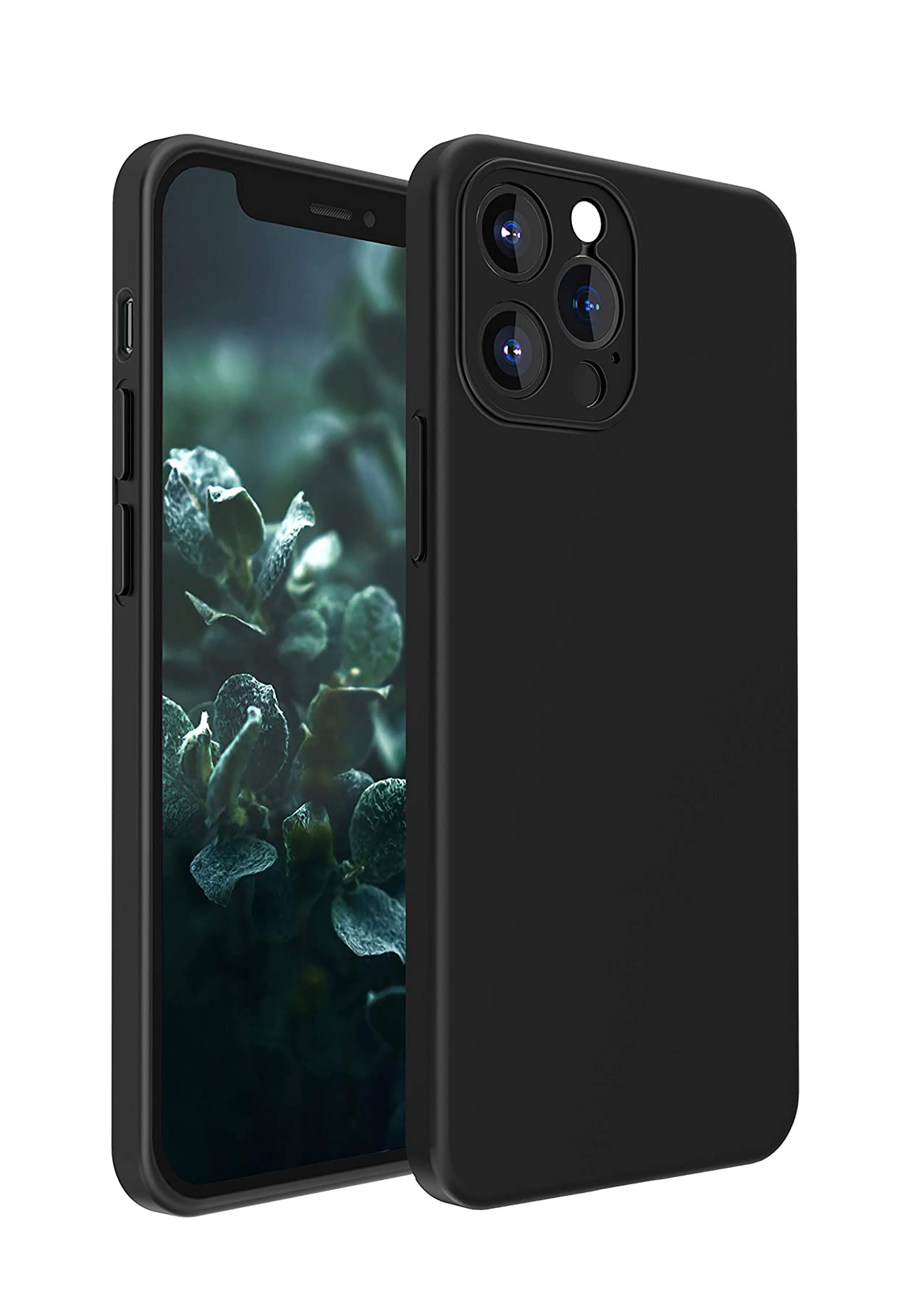 Arrivly MATT SILICONE CASE FOR IPHONE 12 PRO MAX - Telefoonhoesje -  black/zwart - Zalando.nl