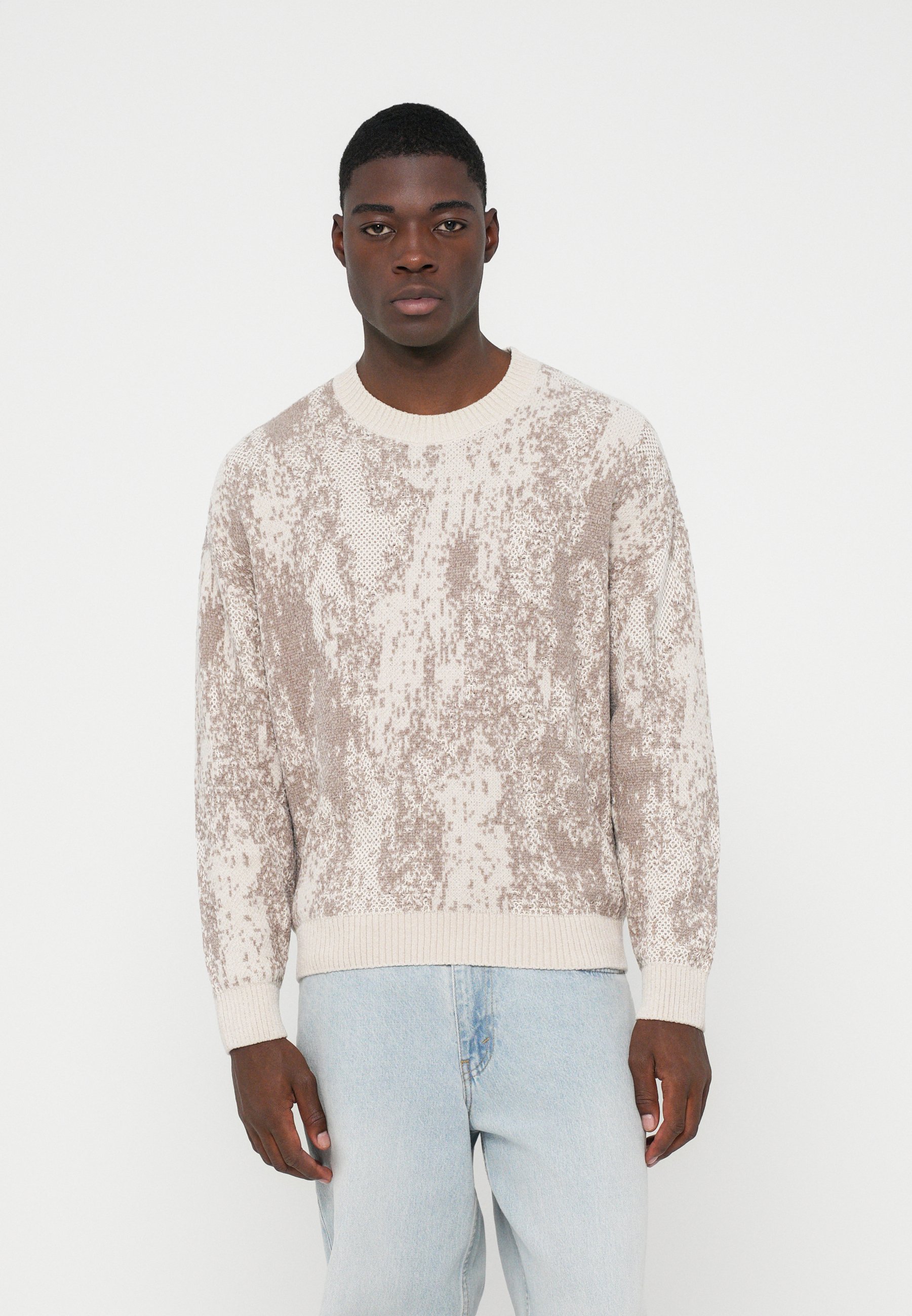 Hollister Co. TOKYO THRIFTED - Jumper - beige - Zalando.co.uk