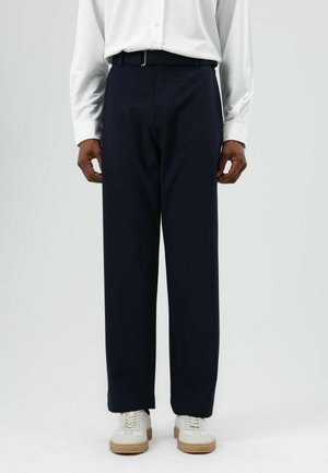 RELAXED FIT - Broek - navy blue