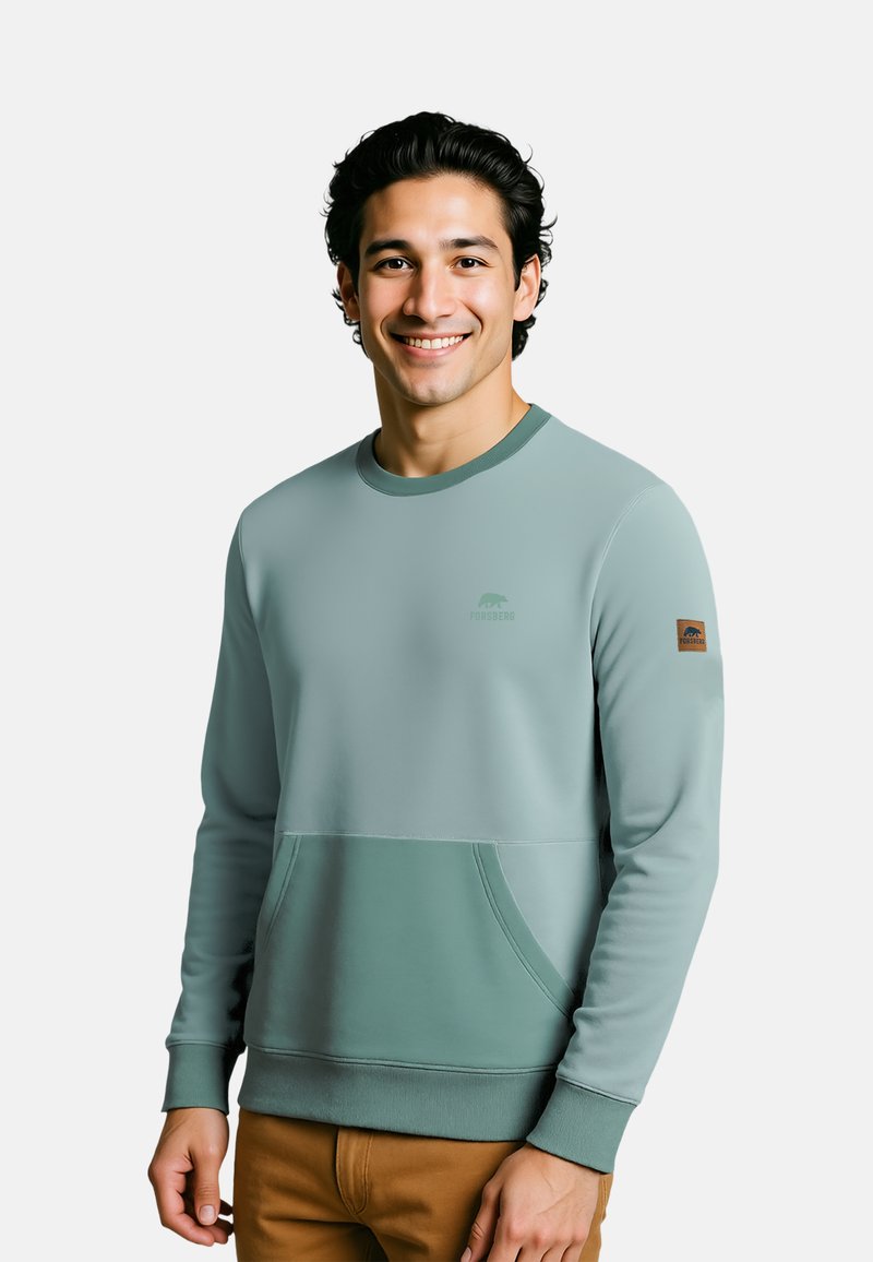 FORSBERG ALVARSON - Sweater - mint dunkelmint