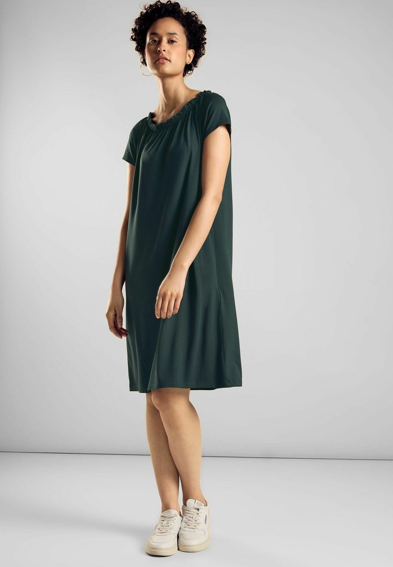 Street One CARMEN - Jerseykleid - grün