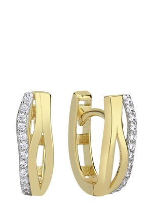 Boucles d'oreilles - weiß/gold-coloured