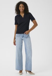 Kaffe KASAMANTHA - Polo - black deep cc