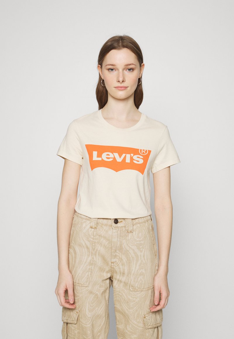 Levi's® THE PERFECT TEE - T-shirt estampada - light yellow