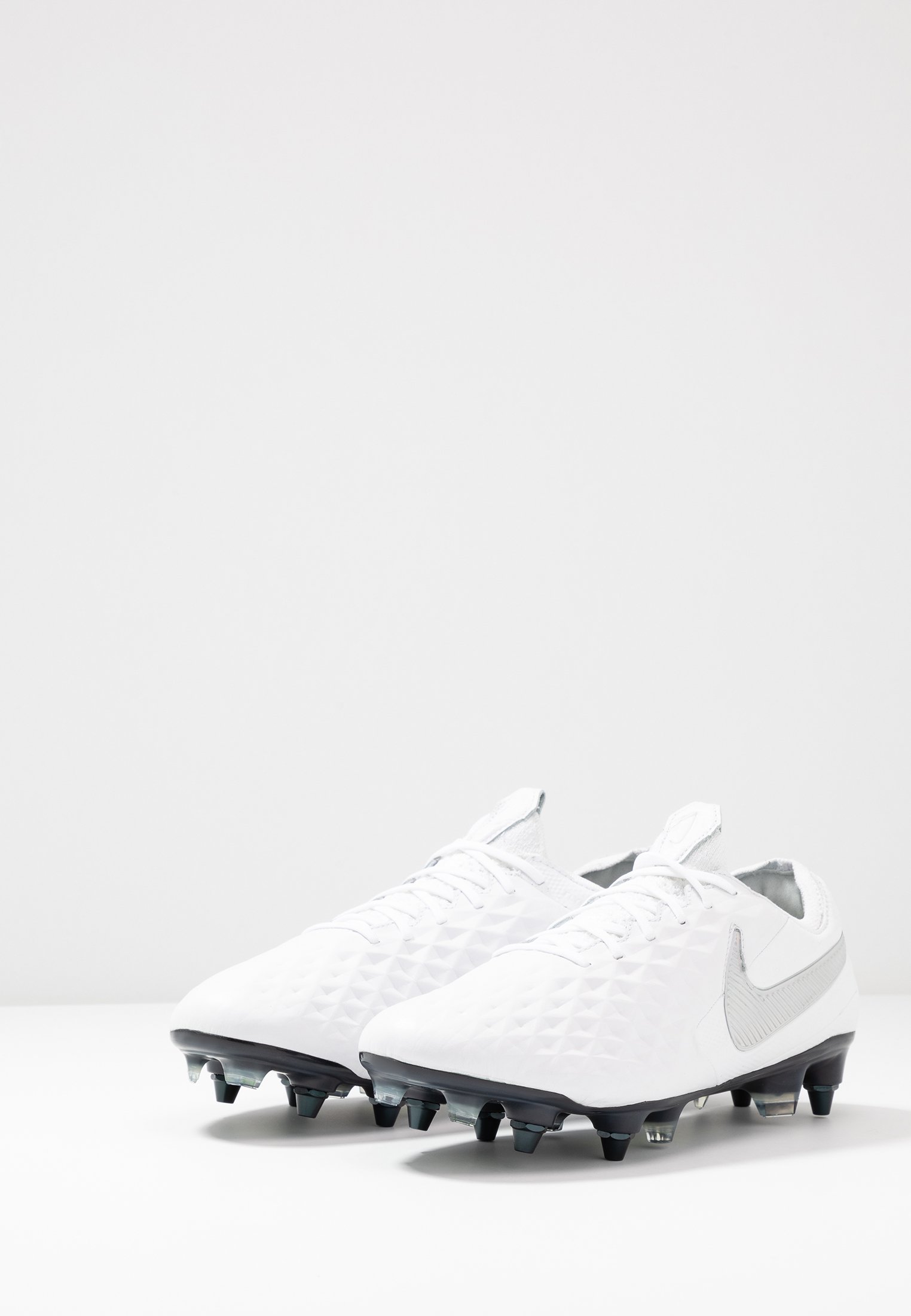 TIEMPO LEGEND 8 ELITE SG PRO AC Fotbolsskor skruvdobbar whitepure platinumwolf grey TIEMPO LEGEND 8 ELITE SG PRO AC Fotbolsskor skruvdobbar whitepure platinumwolf grey