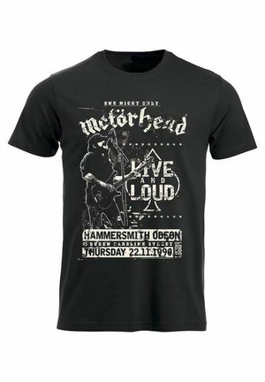 MOTÖRHEAD LIVE AND LOUD - Camiseta estampada - black