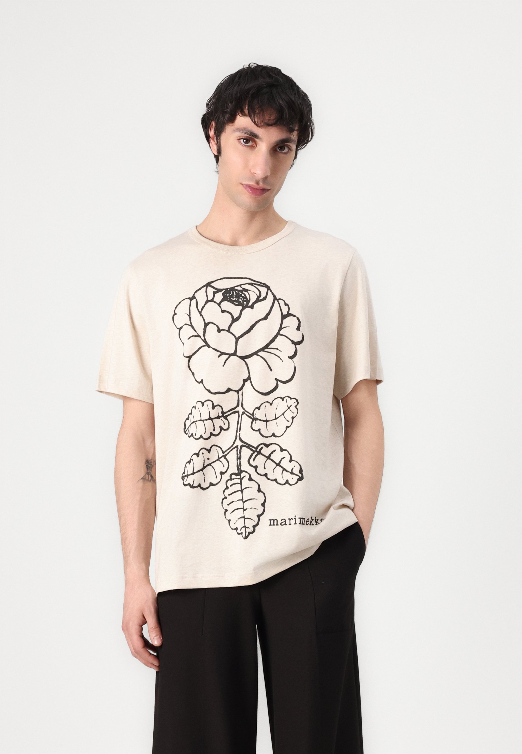 Marimekko VIHNE VIHKIRUUSU PLACEMENT UNISEX - Print T-shirt
