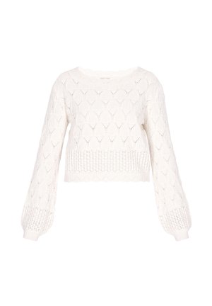 IZIA, Strickpullover - offwhite