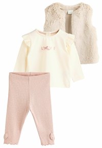 Next 3 PIECE SET- REGULAR FIT - Bodywarmer - pink