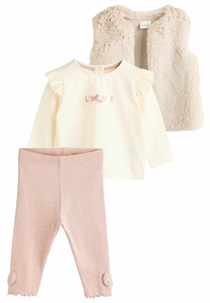 3 PIECE SET- REGULAR FIT - Bodywarmer - pink