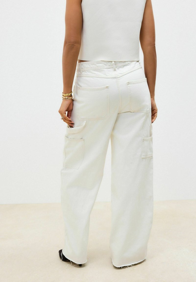 Next CARPENTER WIDE LEG Jeans baggy ecru/beige