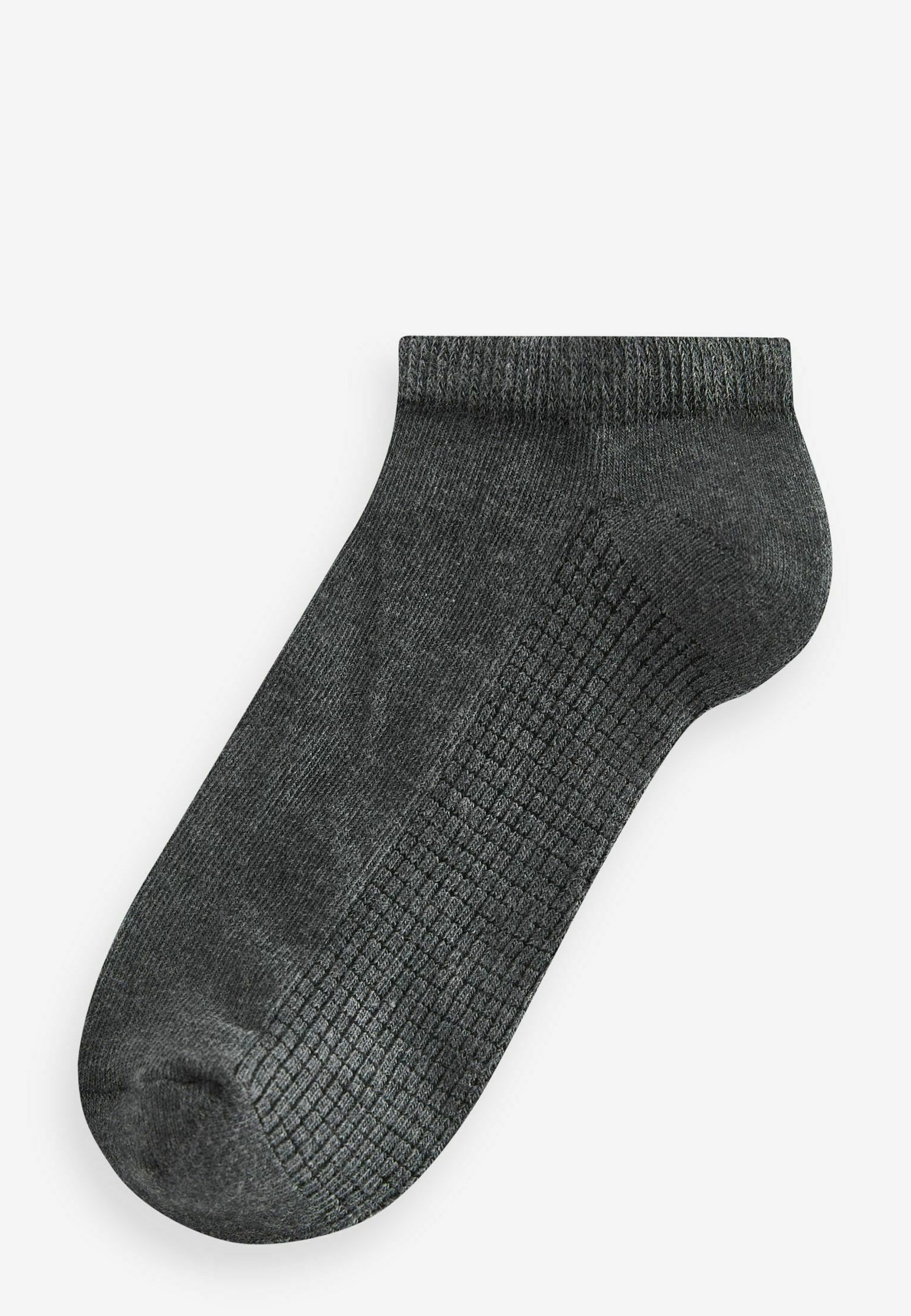 NEXT Herren Socken 5er Pack – Einfarbige Baumwollsocken Mit Gepolsterter Sohle & Frische-Technologie, Größen 6-14