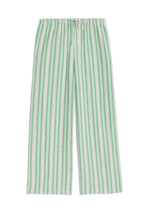 STRIPED - Tygbyxor - green mix